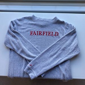 Fairfield university long sleeve sweatshirt